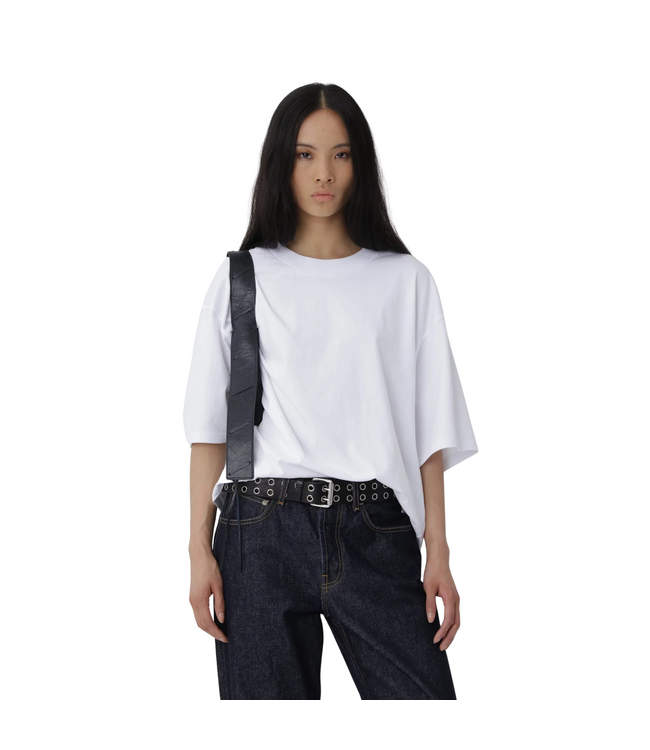 Houston Plain T-shirt Washed White