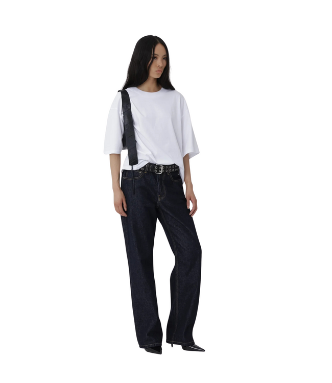 Houston Plain T-shirt Washed White