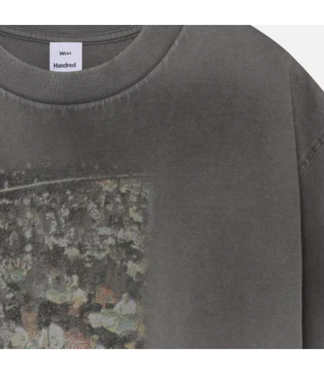 Houston Casino T-shirt Washed Steel Grey