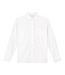 Drapey Asymmetric Shirt Optical White