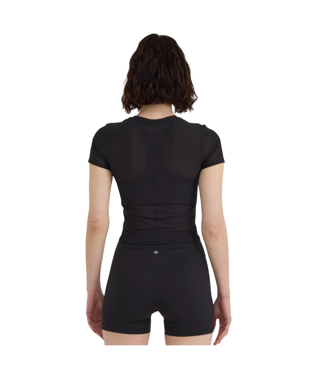 Active Mesh Tee Black