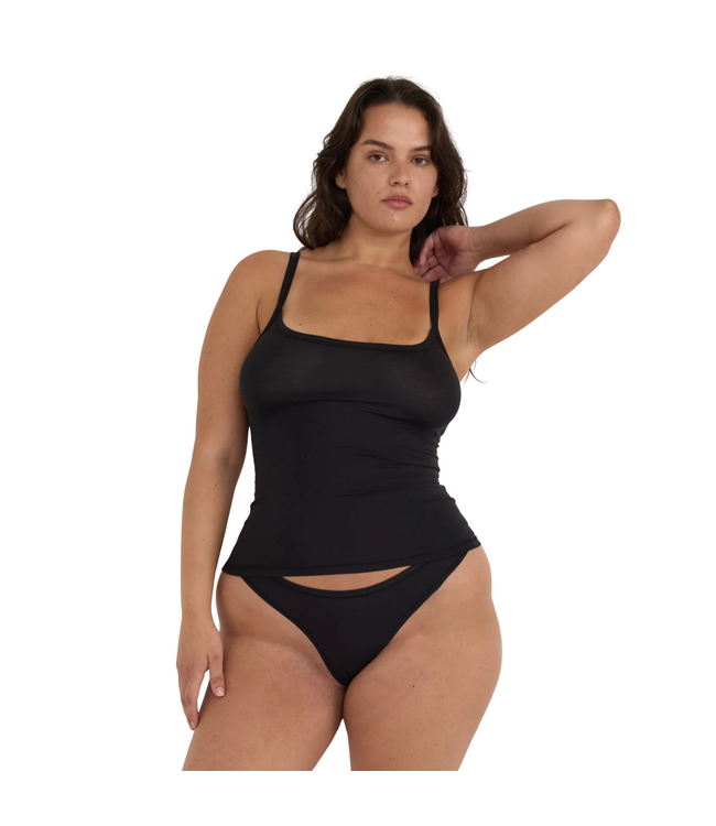 Soft Touch Veil Cami Black