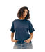 Organic Basics True Boxy Tee Midnight Blue