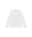 Organic Basics True Heavy Boxy Long Sleeve Tee White