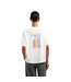 Brushstroke Graphic Boxy Tee Optical White