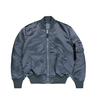 Alpha Industries MA-1 Base Flight Jacket Denim Blue