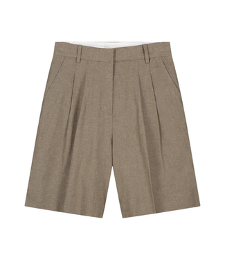 Olaf Linen Tailored Shorts Treehouse