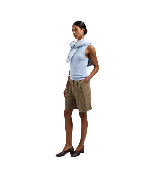 Linen Tailored Shorts Treehouse