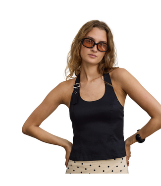 Hosbjerg Bliss Top Black - Size XS