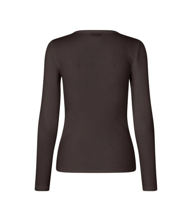 Igor LS T-shirt Seal Brown