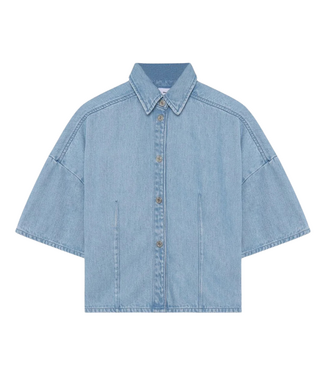 Won Hundred Gali Denim Shirt Light Blue Marine