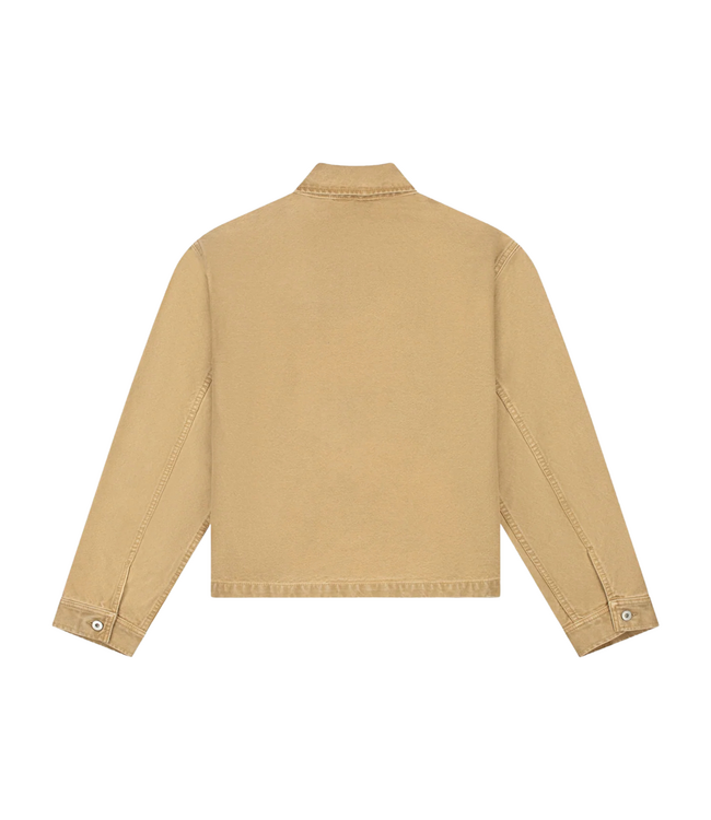 Monogram Washed Canvas Jacket Medal Bronze