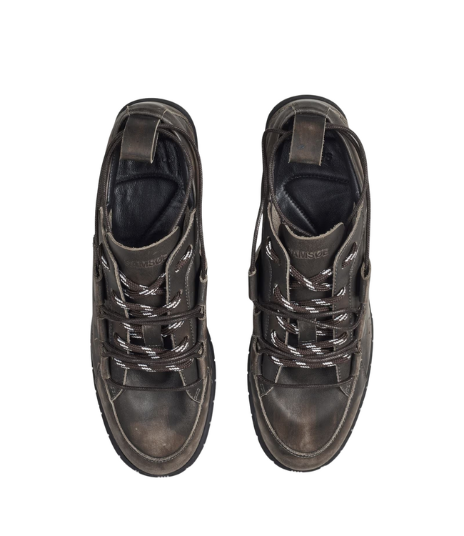 Saastra Hybrid Flats Washed Gunmetal