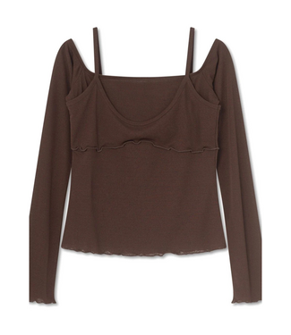 Résumé Maddison Blouse Dark Brown - Size L