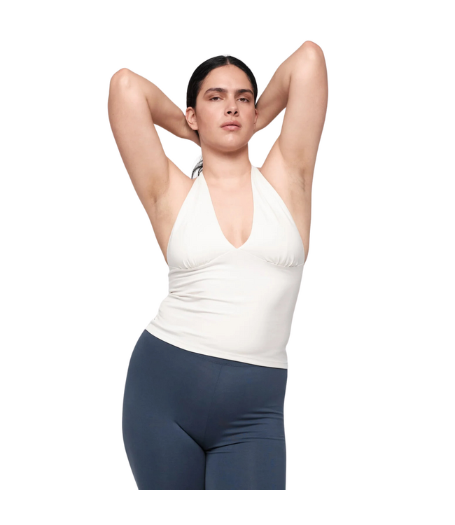 Core Tie Halter Steamy