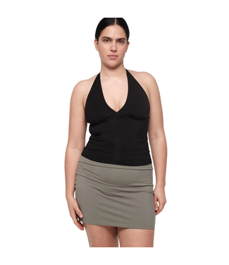 Organic Basics Core Tie Halter Black