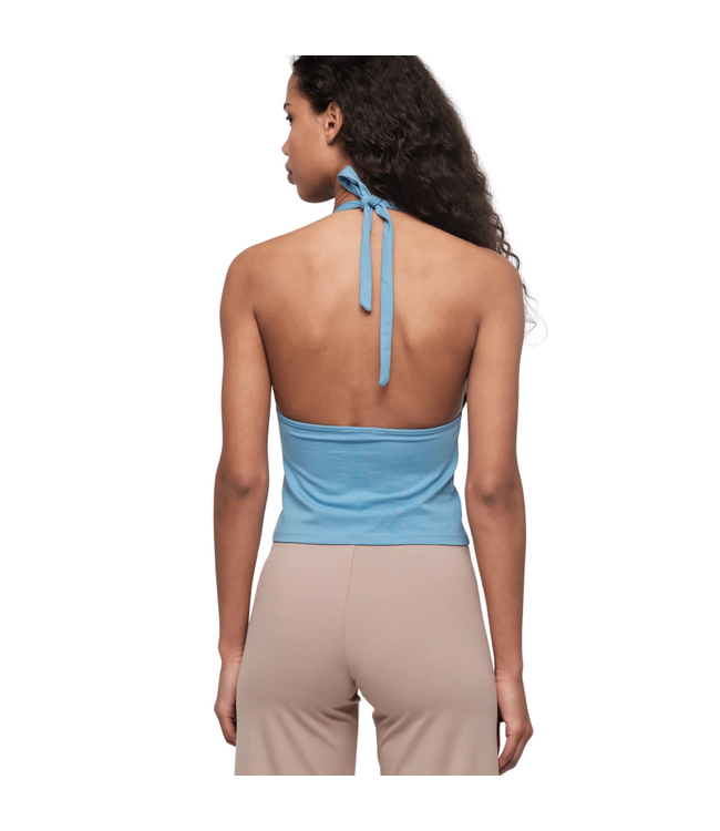Core Tie Halter Scandi Sea