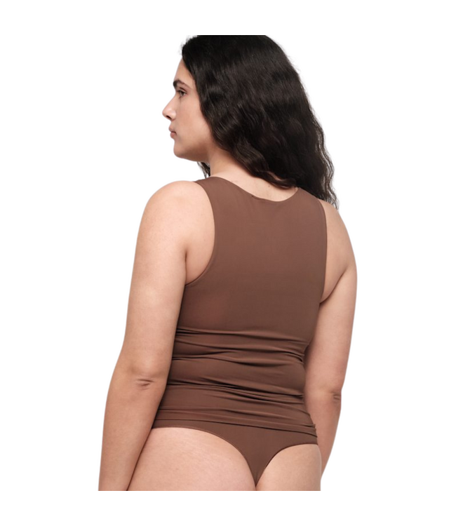 Smooth Tank Top Walnut