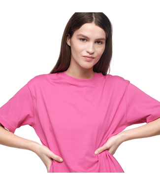 Organic Basics True Boxy Tee Raspberry