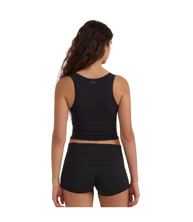 Flex Foldover Shorts Black