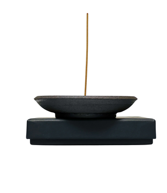 Ume Incense Incense Dish Black