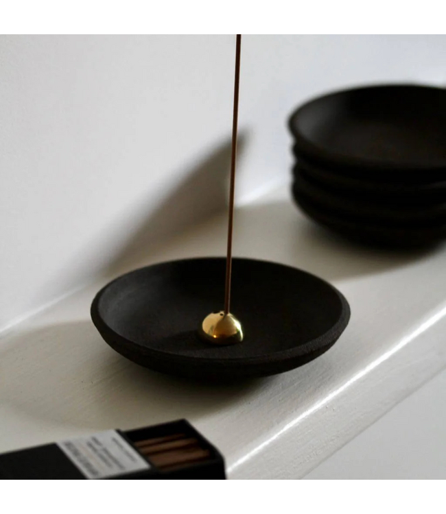 Incense Dish Black