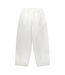 Barrel Leg Pants Optical White