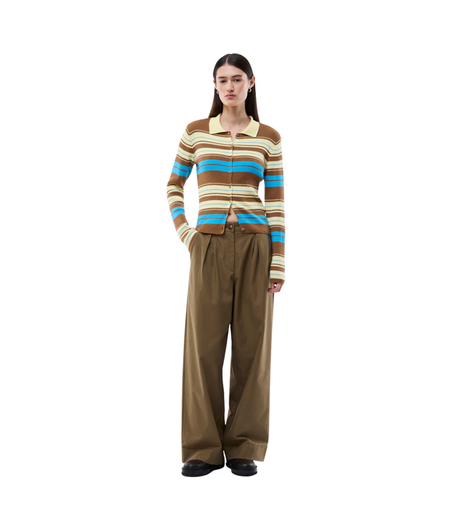 Aslan Cardigan Nuthatch Multi Stripe