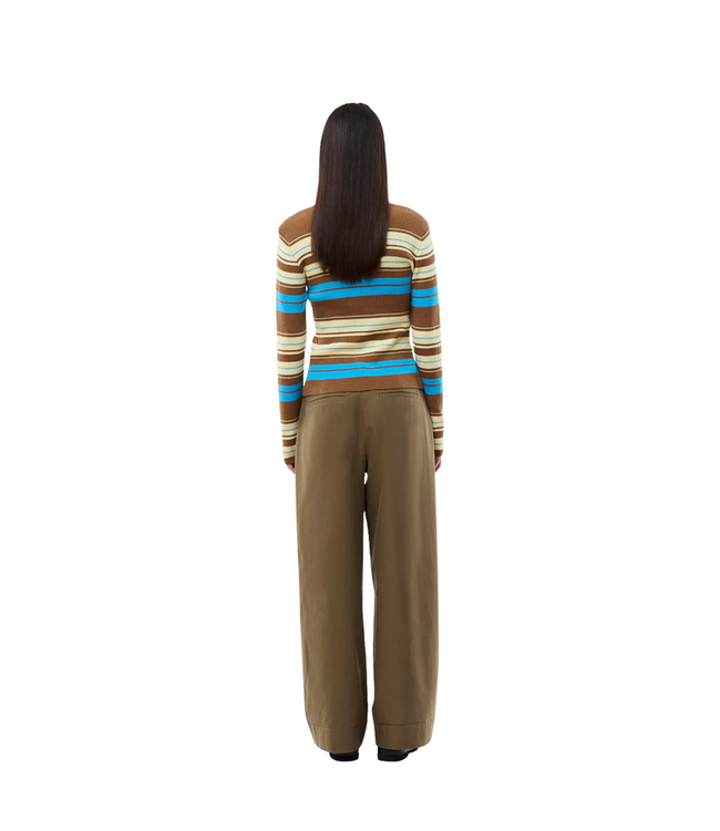 Aslan Cardigan Nuthatch Multi Stripe