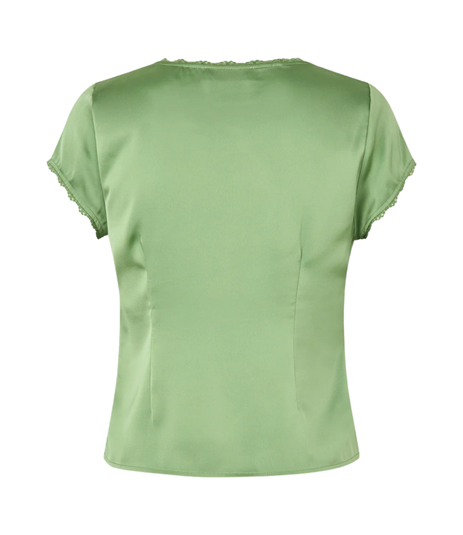 Aija Top Aspen Green