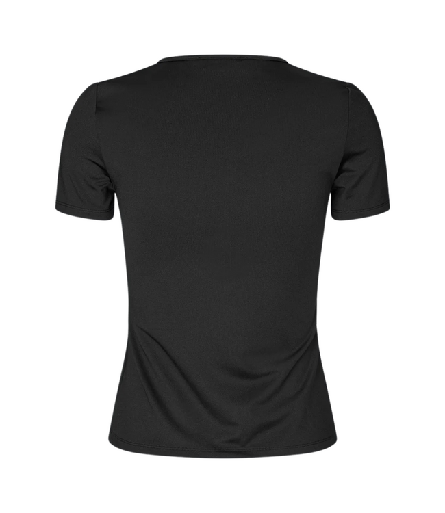 Hima O-Neck Tshirt Black - Size XS