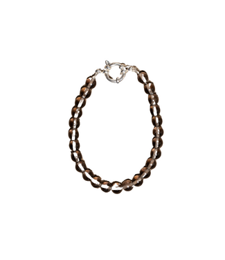 Studio S Jewellery Smokey Quartz Silver Bracelet