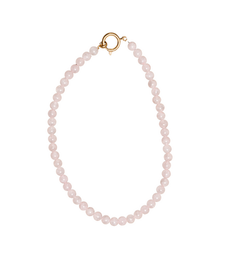 Studio S Jewellery Rosequartz Gold Necklace