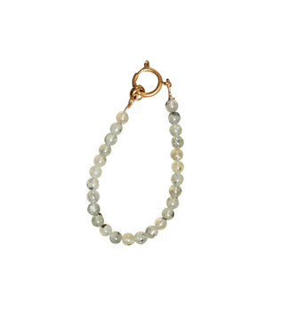 Studio S Jewellery Prehnite Gold Bracelet