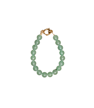 Studio S Jewellery Aventurine Gold Bracelet
