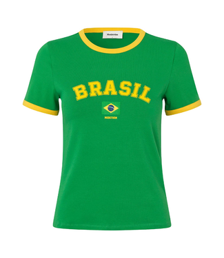 Modström Asta Brasil T-shirt Medium Green