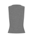 Igor V-Neck Top Dark Grey Melange