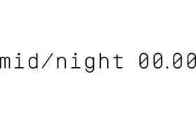 Mid/night 00.00