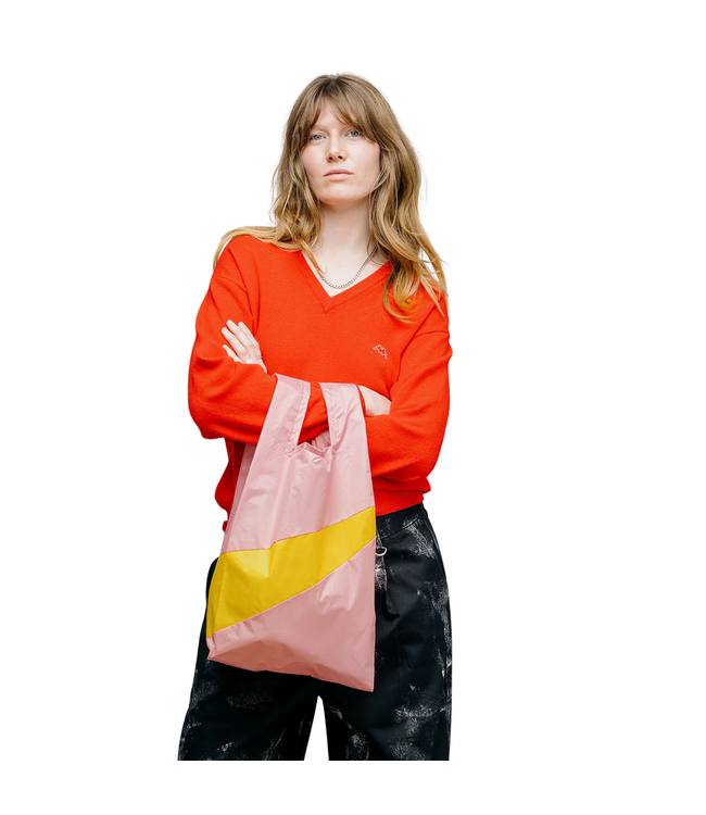 The New Shopping Bag Pink Panther&Sunflower M