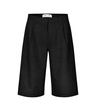 Samsoe Samsoe Saharper Pleat Shorts Black