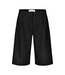 Saharper Pleat Shorts Black