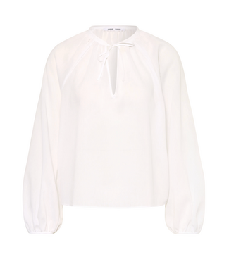 Samsoe Samsoe Sahenny Blouse White Mel