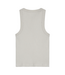 Retro Logo Rib Tank Top Cement