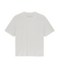 Retro Linen Boxy Tee Off White