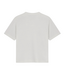 Retro Linen Boxy Tee Off White