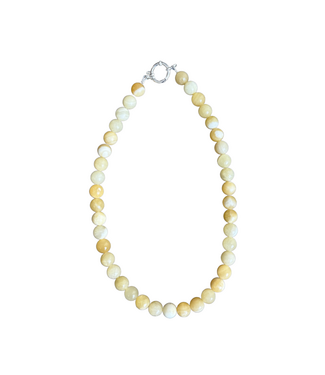 Studio S Jewellery Yellow Jade Silver Necklace
