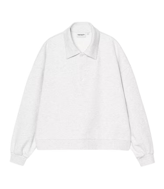 Carhartt WIP W' Brenta Polo Sweat Ash Heather