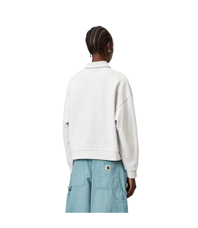 Brenta Polo Sweat Ash Heather
