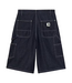 Nixon Single Knee Short Blue Rinsed