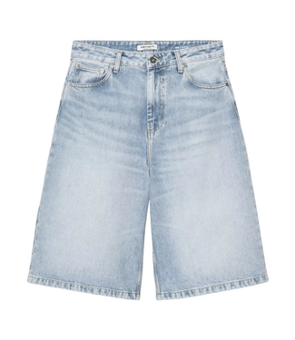 Carhartt WIP W' Belmont Short Blue Heavy Worn Bleached